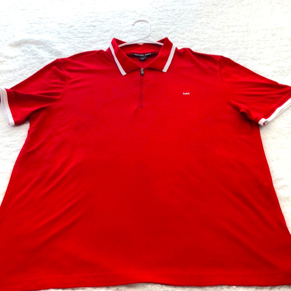 Michal Kors Half Zip Polo
